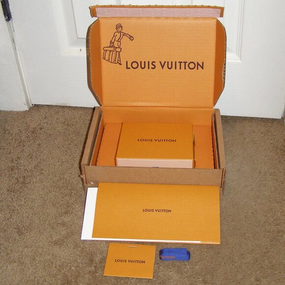 NEW Louis Vuitton Empty Wallet box Complete set - Picture 1 of 7